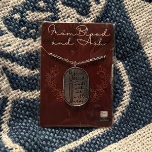 From Blood & Ash Bookish Necklace